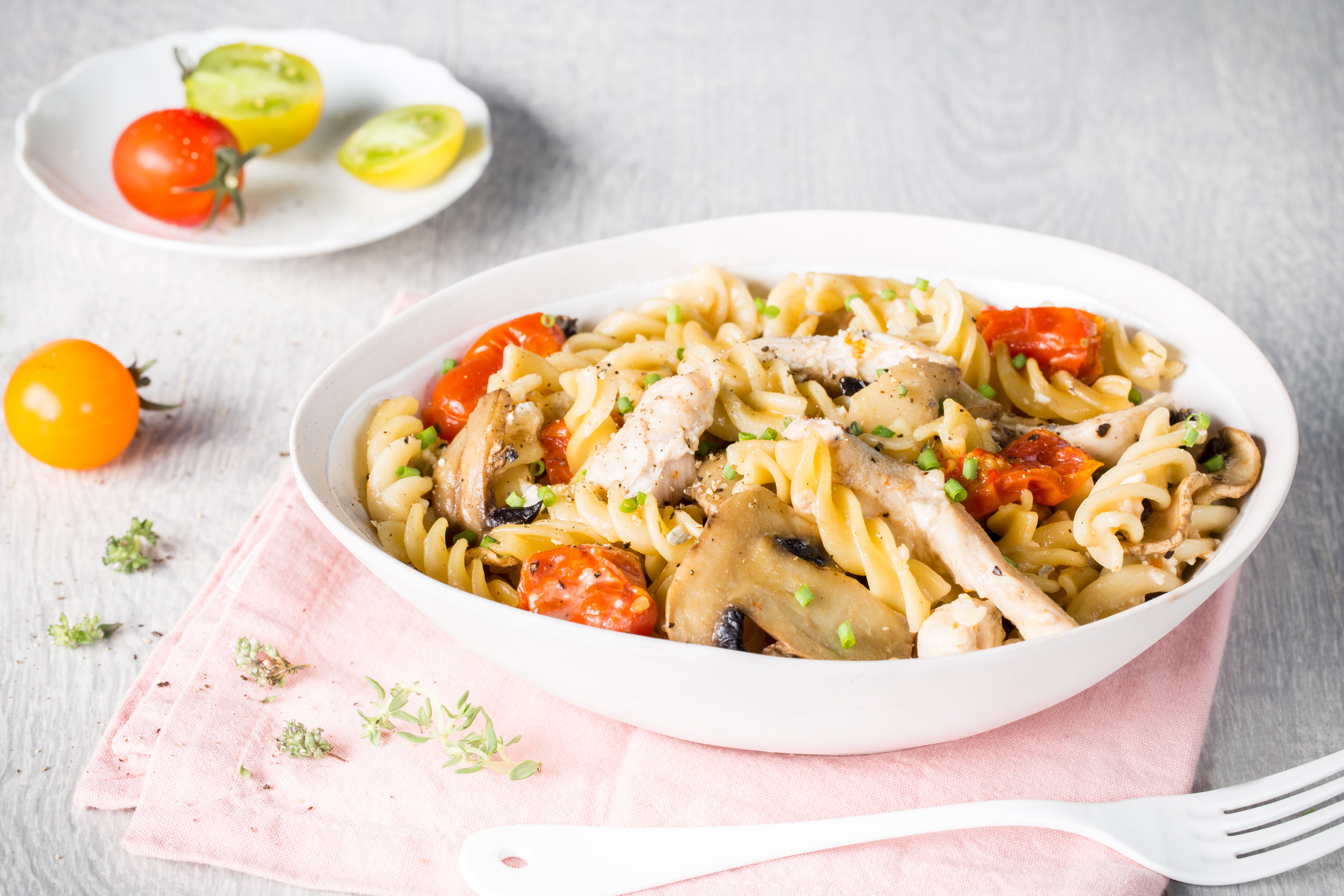 One pot pasta poulet et fromages Cookeo