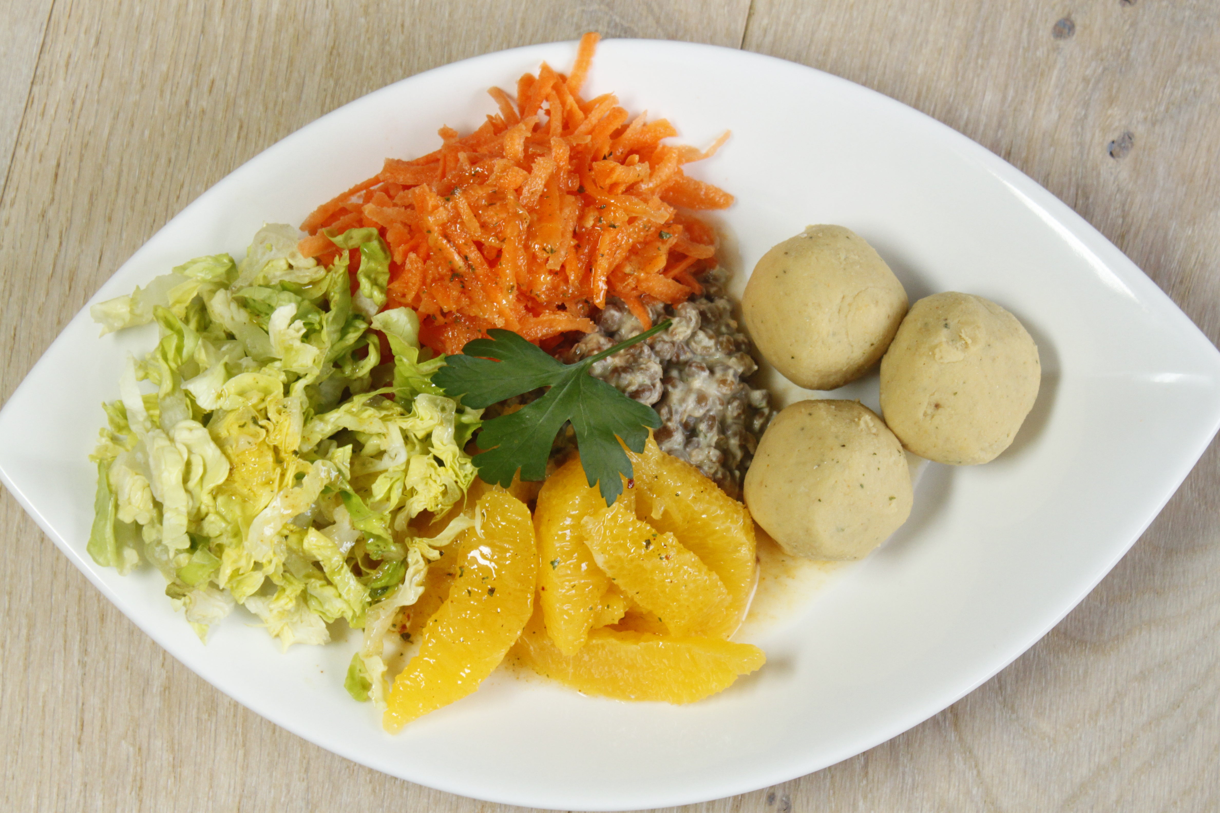 Buddah bowl lentilles pois chiches aux épices