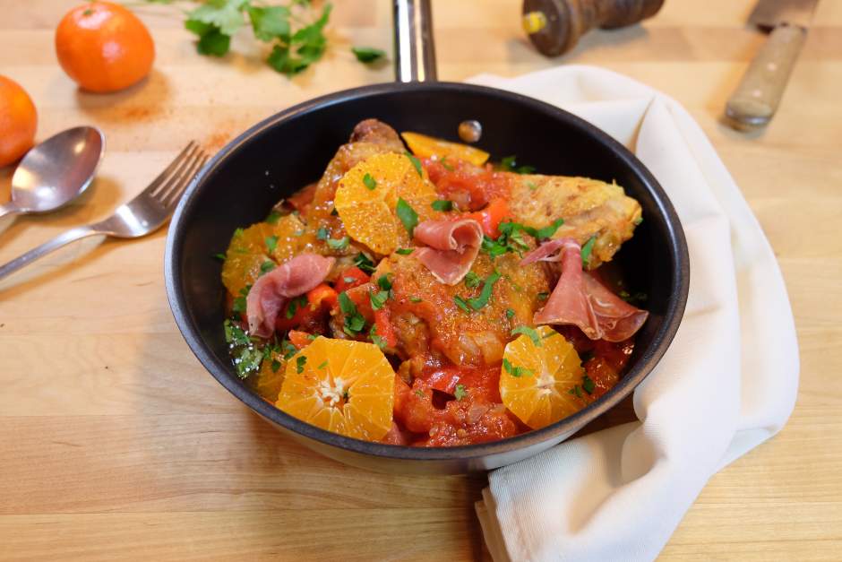 Terroir: Poulet basquaise façon Corse