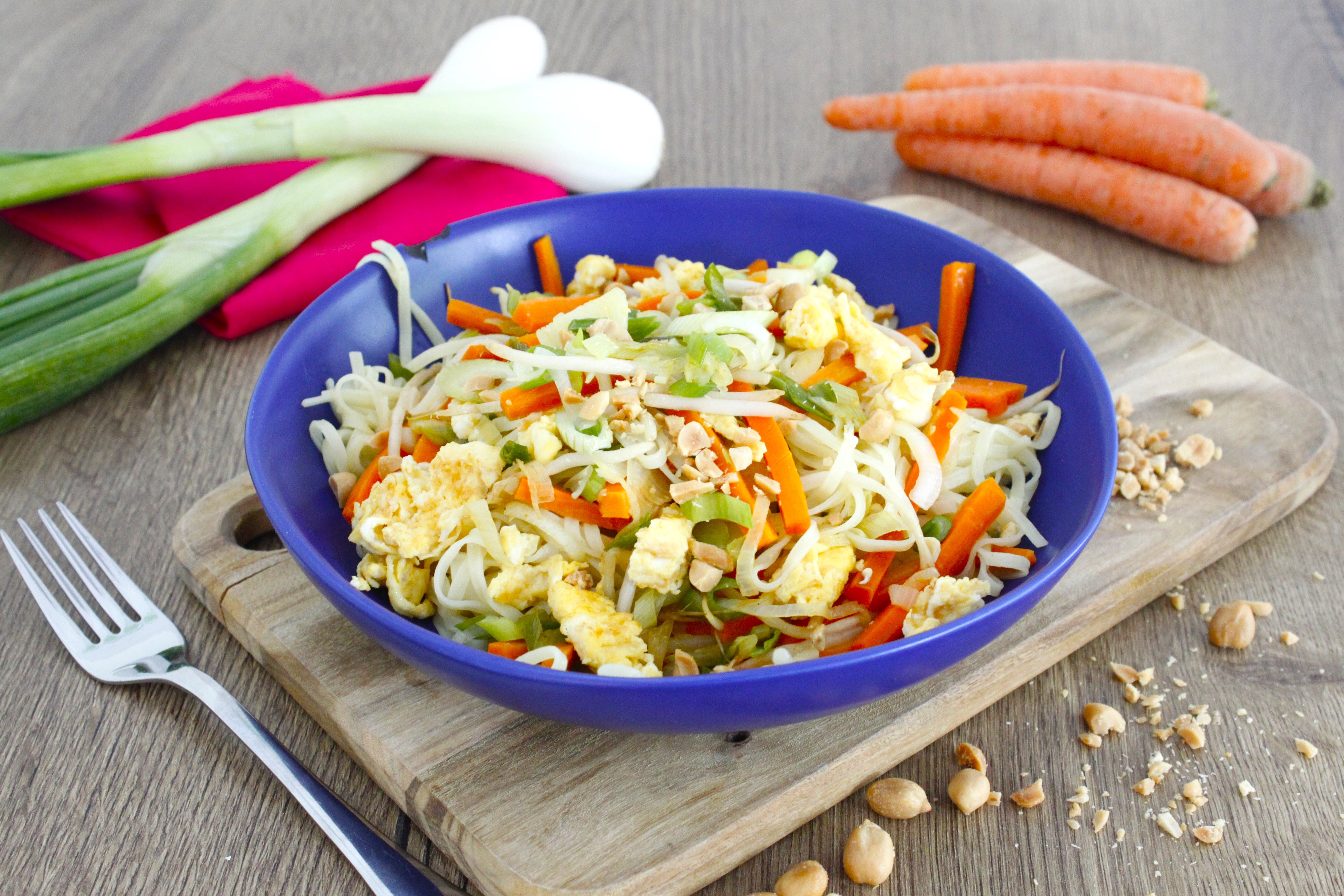 Pad thai végétarien