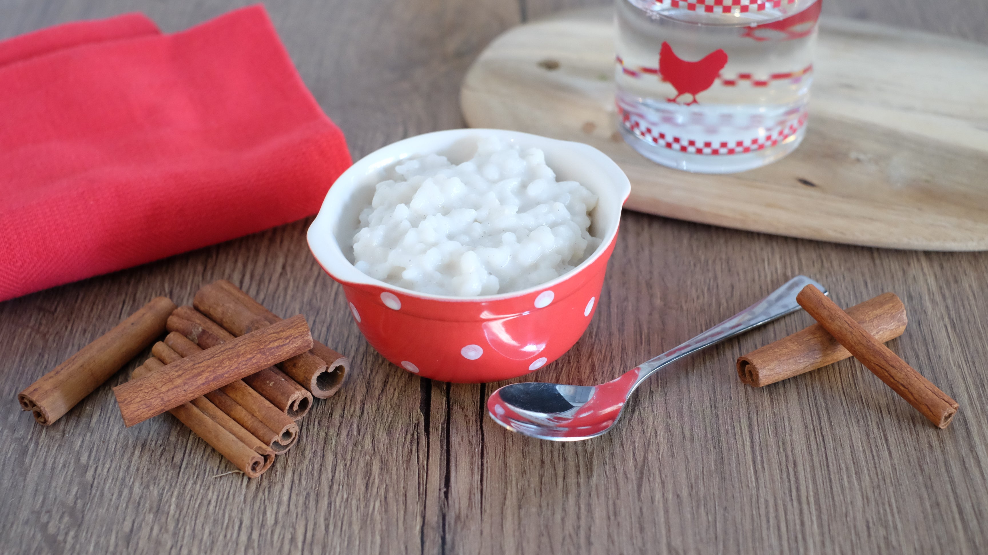 Crème de riz à la cannelle