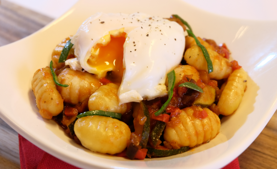 Gnocchis aux légumes du soleil