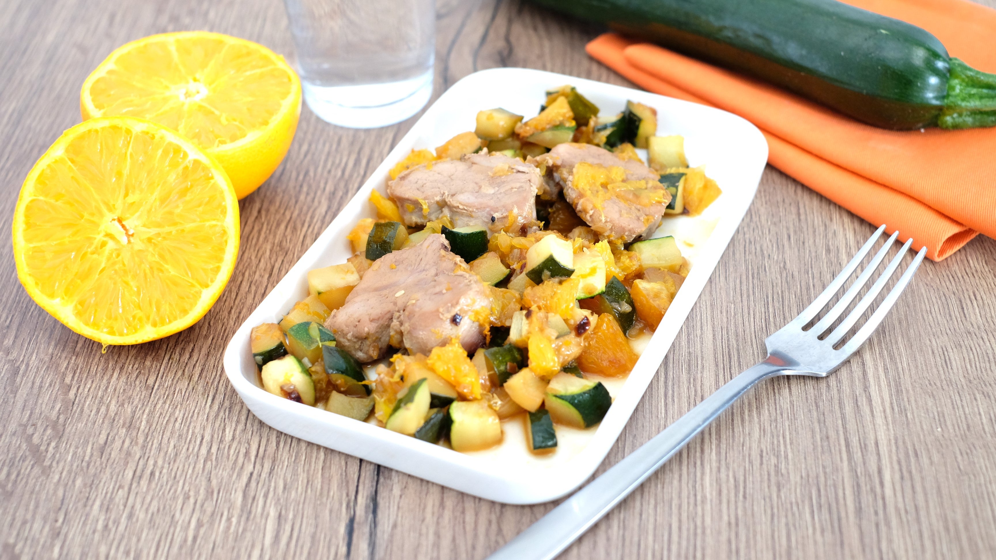 Filet mignon à carémélisé à l'orange