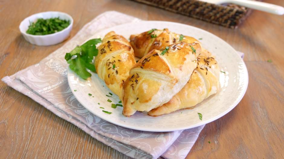 Petits croissants farcis