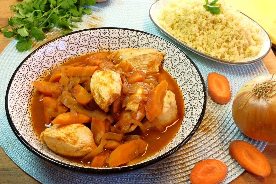 Tajine de poulet pas chère