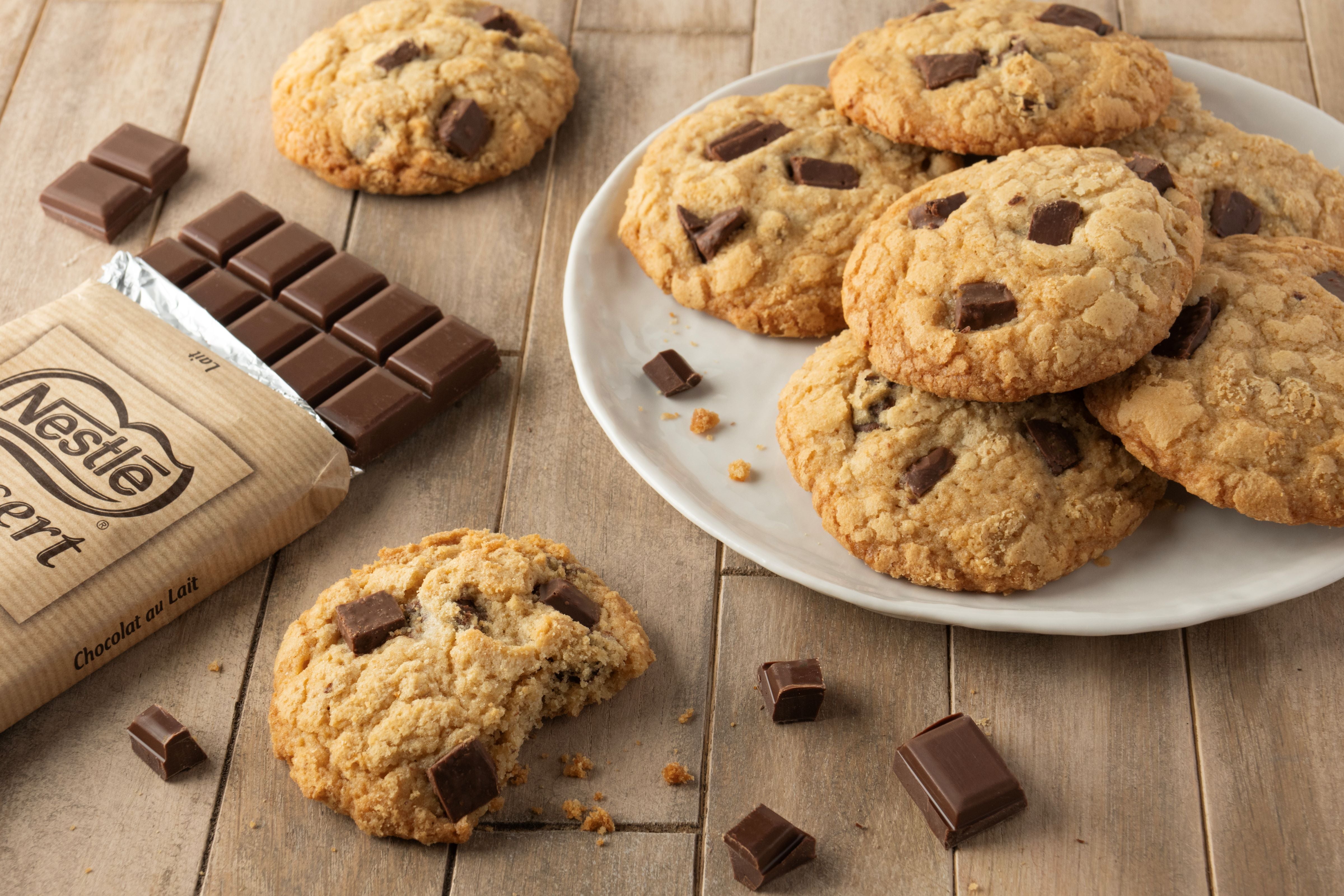 Cookies chunks chocolat au lait