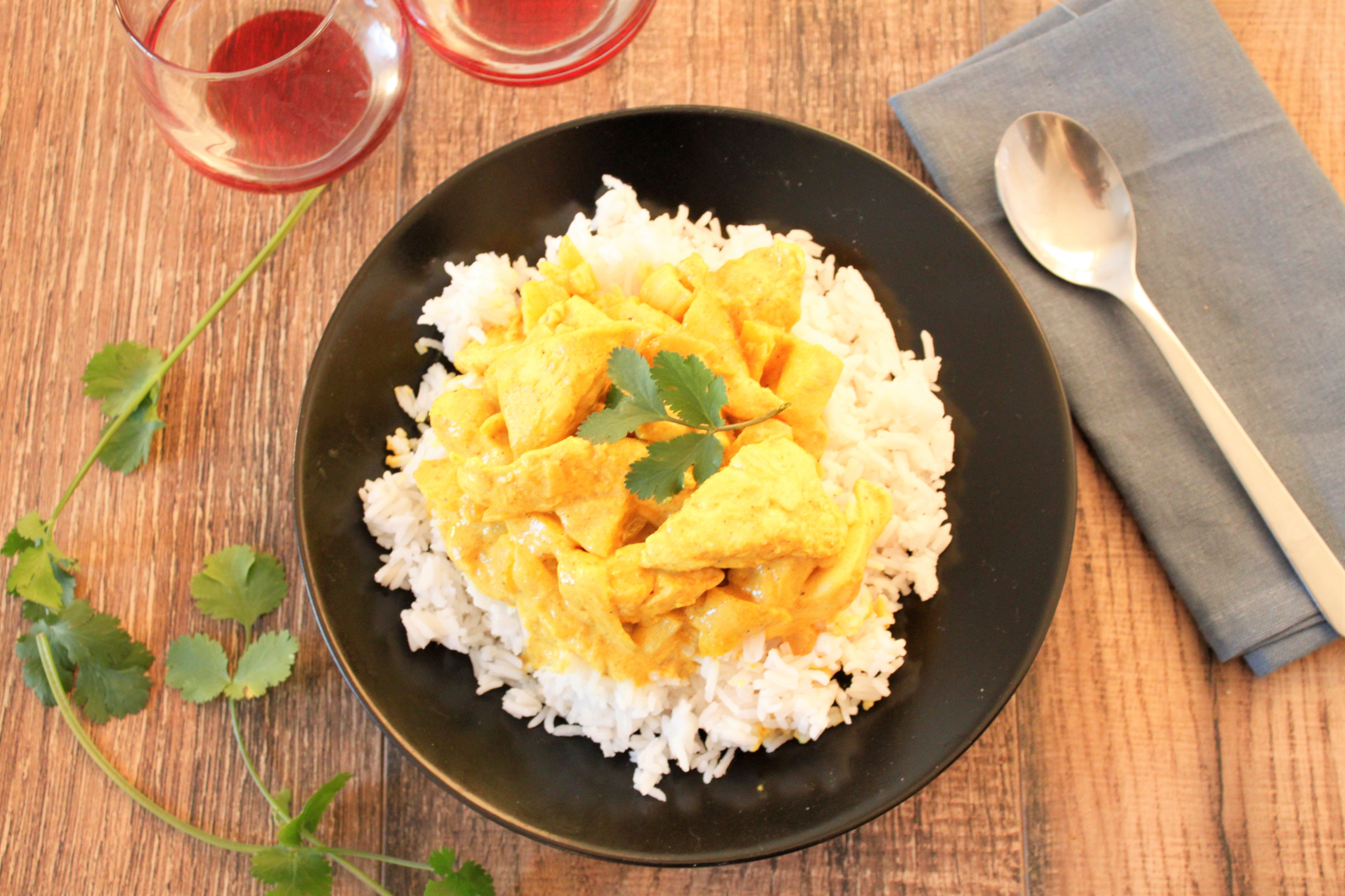 Poulet au curry Thermomix