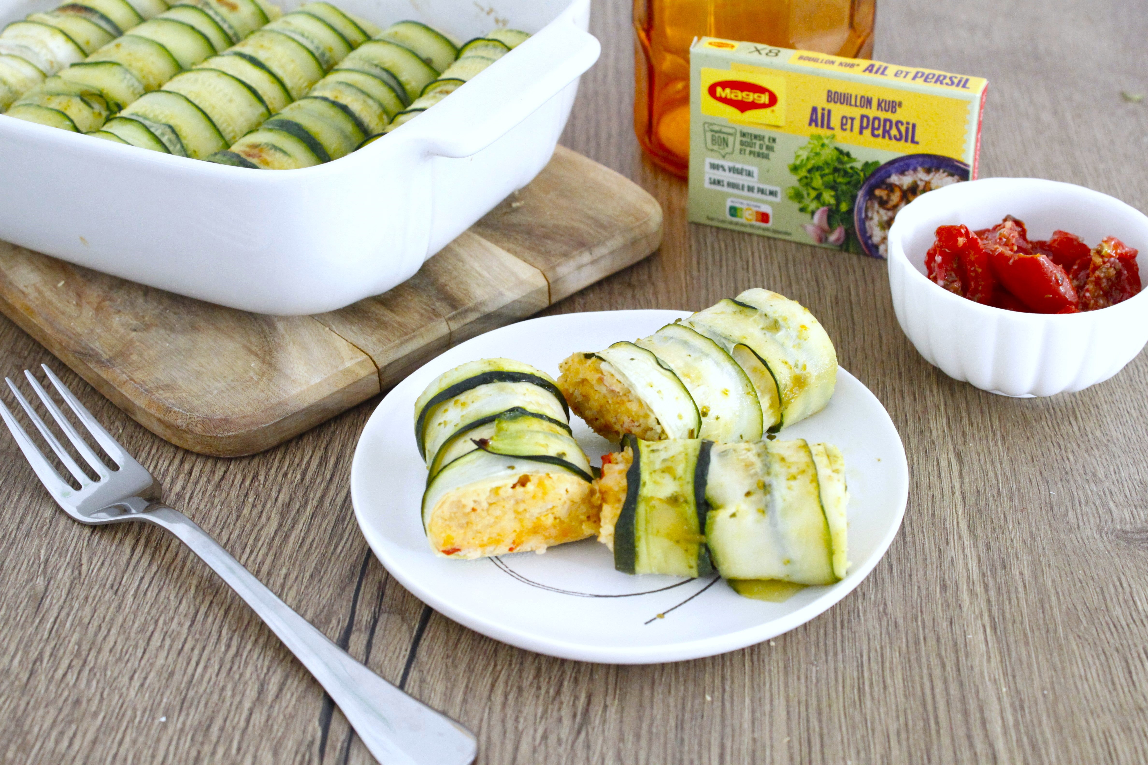 Canneloni végétariens aux légumes