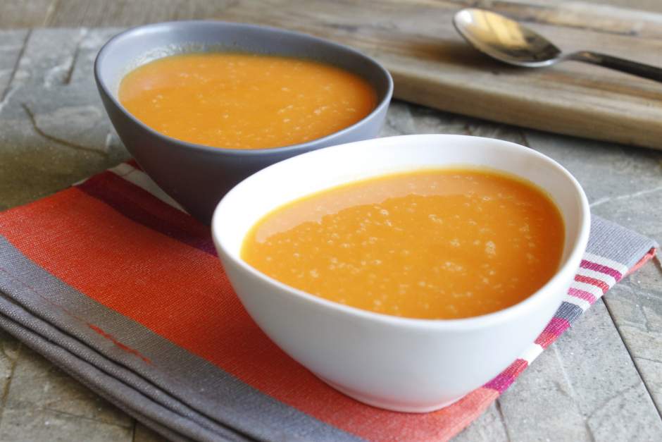 Soupe au potimarron thermomix