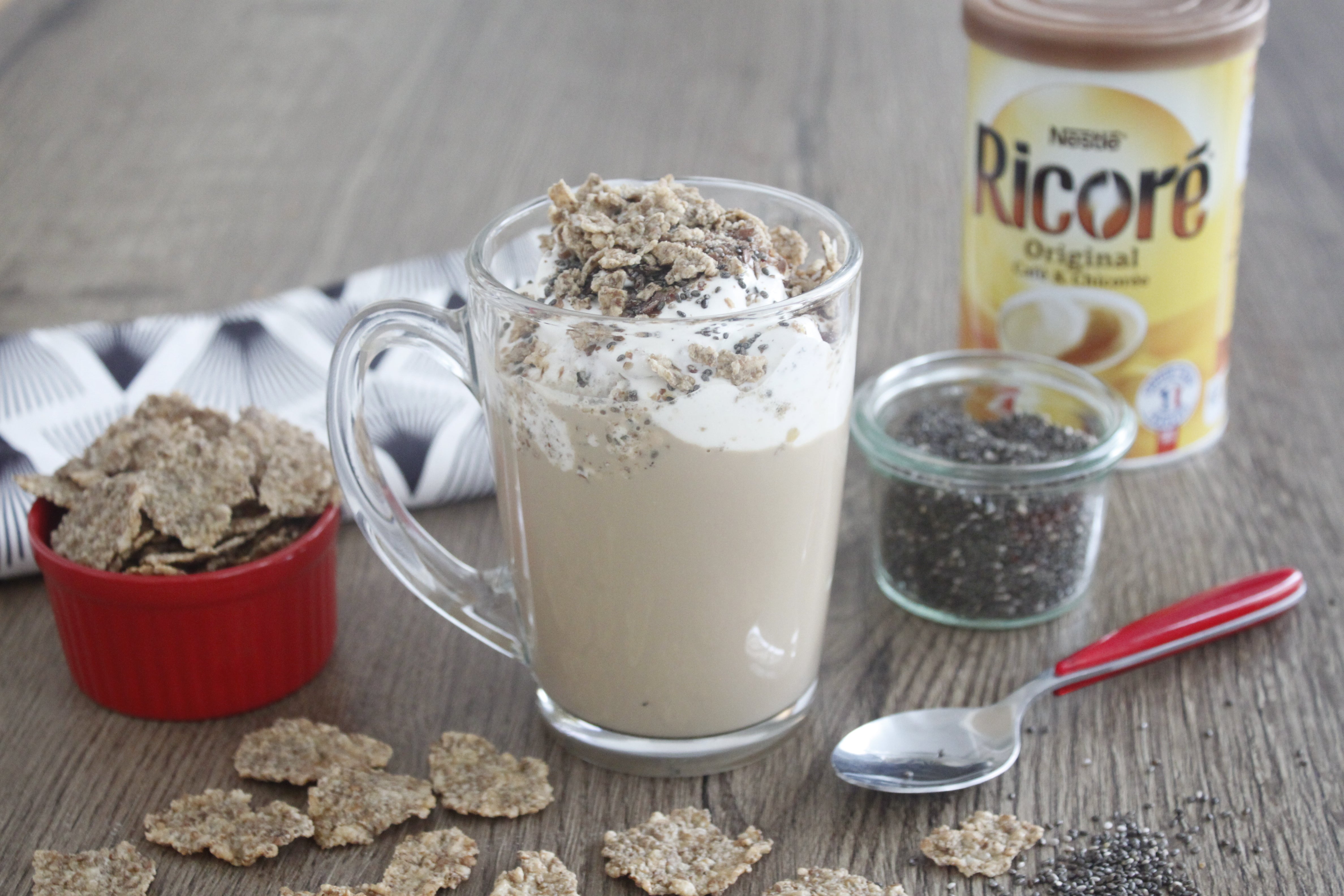 Boisson RICORÉ® Original, Café & Chicorée et Chantilly aux grains et céréales