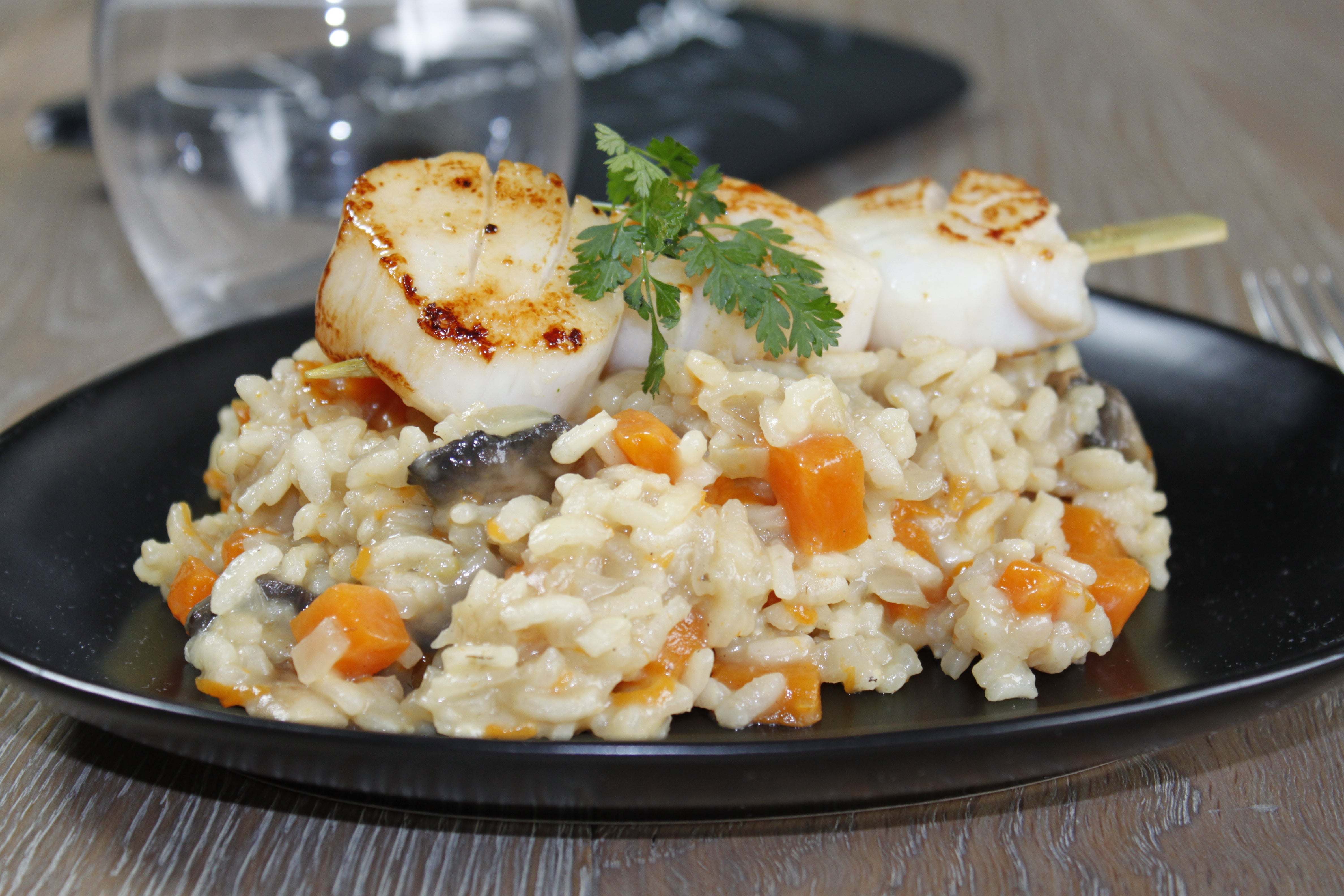Risotto de potiron