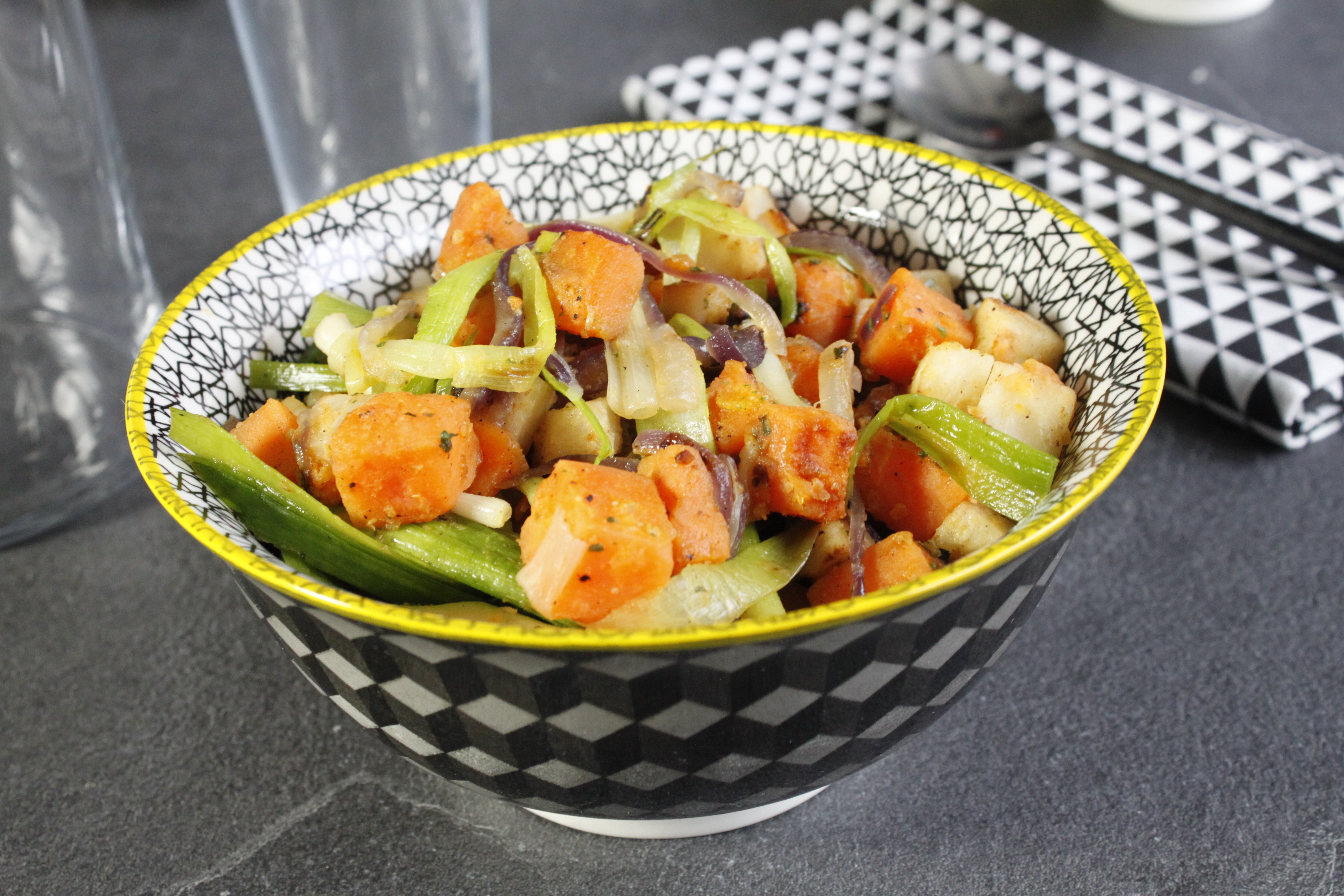 Poelée aux légumes d'hiver