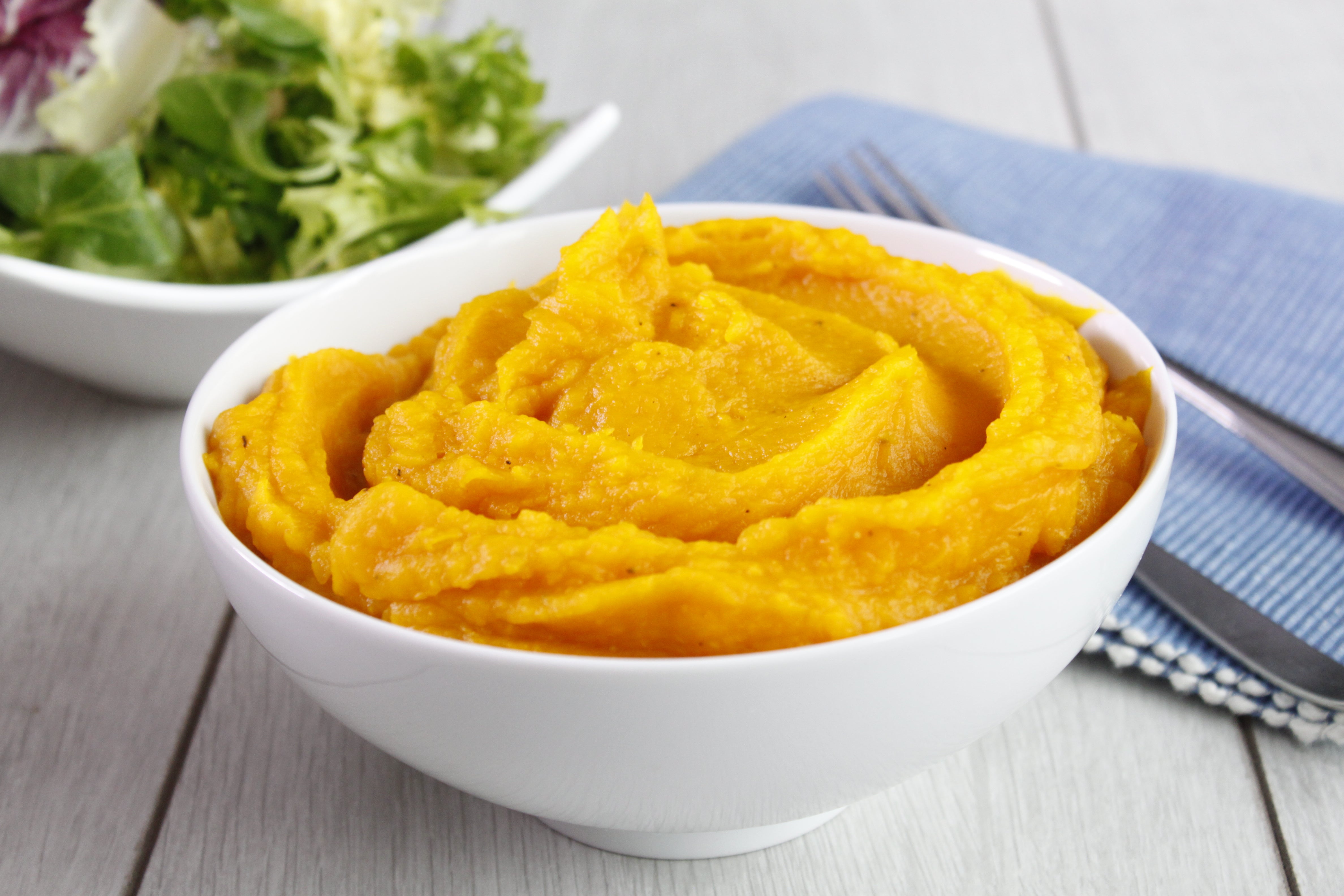 Purée de potimarron à l'oignon