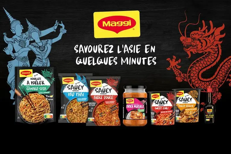 Notre gamme de nouilles et sauces inspirées de la cuisine asiatique !