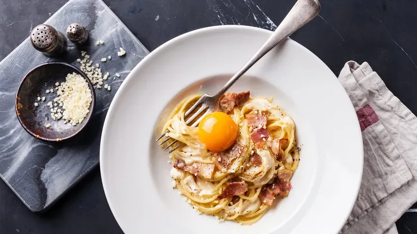 Image d'une assiette avec un oeuf HP