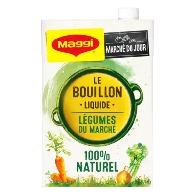 MAGGI Broth Liquid Vegetable Brick 10x400ml FR