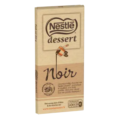 DESSERT NOIR Wrapper 205g Engagement FR