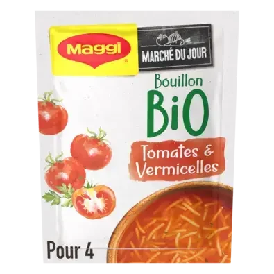 MAGGI BIO Soupe Bouillon Tomate Vermicelle 70g