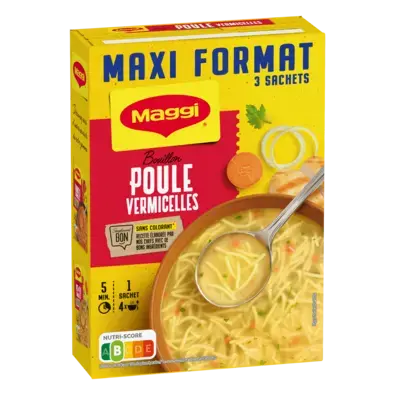 MAGGI Soup Chicken Vermicelli Carton 3x59g FR