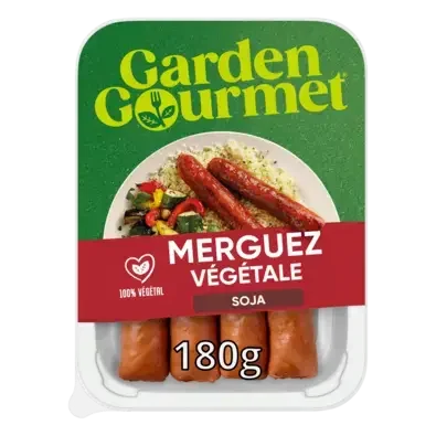 GARDEN GOURMET Merguez Végétale Soja 180g