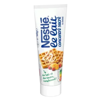 NESTLE Sweetened Condensed Milk 4% Tube 24x165gr FR