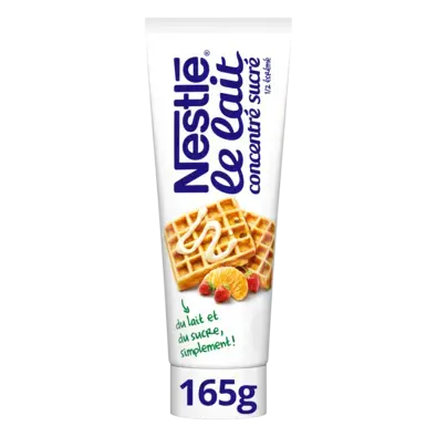 NESTLE Lait concentré sucré 4% Tube 165g visuel-1