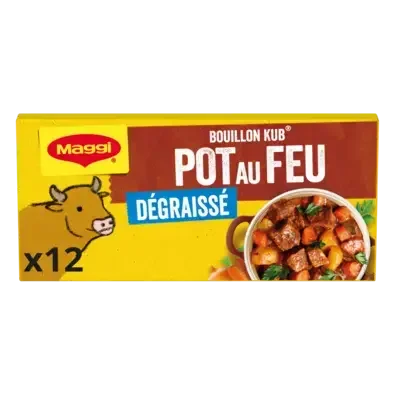 MAGGI Bouillon Pot-Au-Feu Fat Free Carton 20x120g FR