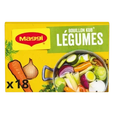 MAGGI Bouillon Vegetable Carton 20x180g FR