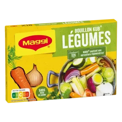 MAGGI Bouillon Vegetable Carton 20x180g FR