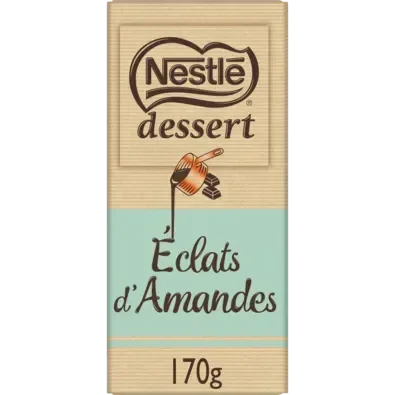 Visuel NESTLÉ DESSERT Lait Éclats d'Amandes 170g