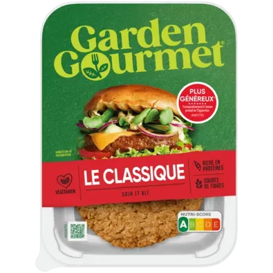 GARDEN GOURMET Le Classique Soja et Blé 172.5g