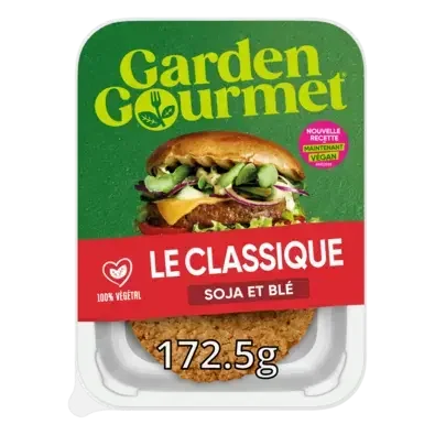 GARDEN GOURMET Vegan Burger Peel Pack 48x172.5g FR