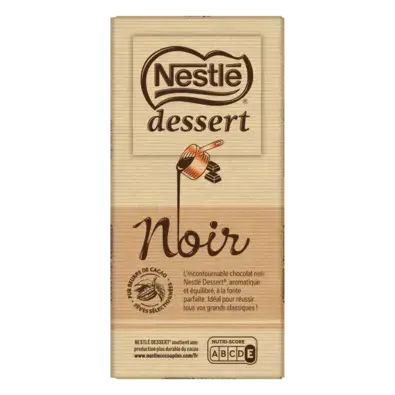 DESSERT Noir Wrapper 205g FR
