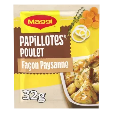MAGGI Papillotes Poulet façon Paysanne 32g