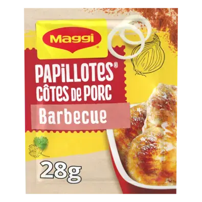 MAGGI Juicy Pork Chops Barbecue Sachet 28g FR