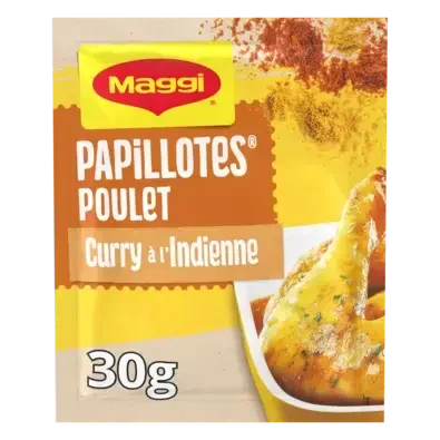 MAGGI Juicy Chicken Curry Sachet 16x30g FR