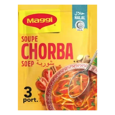 MAGGI Chorba Soup Halal Pouch 18x85g FR