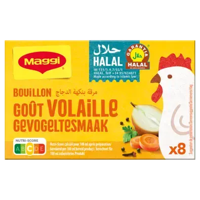 MAGGI Bouillon Goût Volaille Halal 72g
