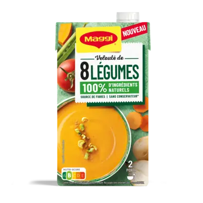 Soupe Velouté de 8 légumes 500ml