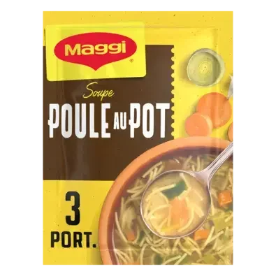 MAGGI SAVEUR A L'ANCIENNE Soup Chicken Pot Sachet 14x58g FR