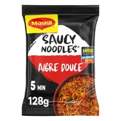 MAGGI Noodle Sweet And Sour Pouch 8x128g FR