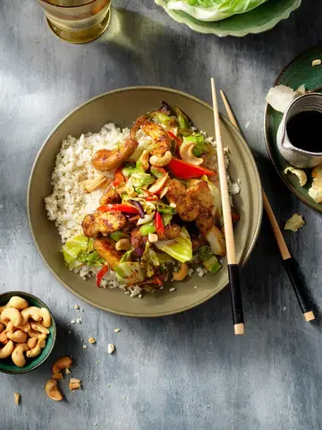 No waste cauliflower rice