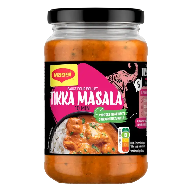 MAGGI® sauce Tikka Masala pour poulet 340g