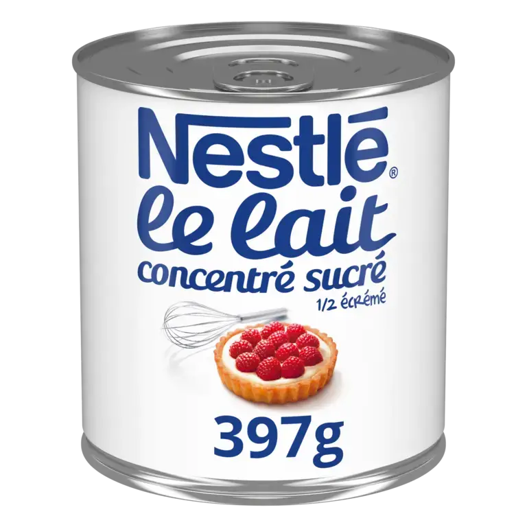 NESTLE Sweetened Condensed Milk 4% Fat Can 12x397gr FR