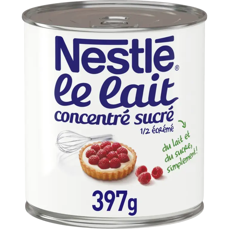NESTLE® Lait Concentré Sucré 4% MG Boîte 397g