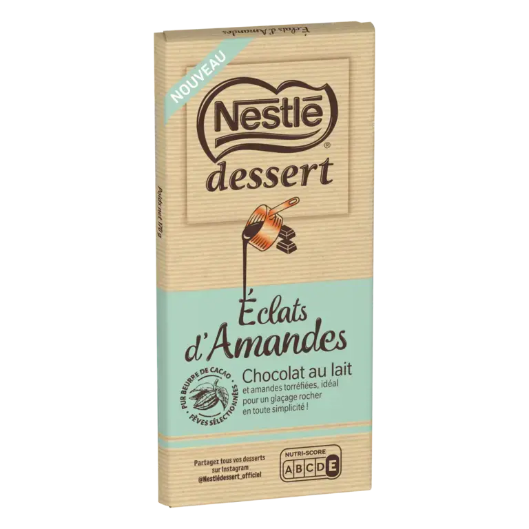 NESTLE DESSERT Milk Almond Wrapper 19x170g FR