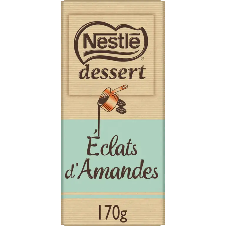 Visuel NESTLÉ DESSERT Lait Éclats d'Amandes 170g