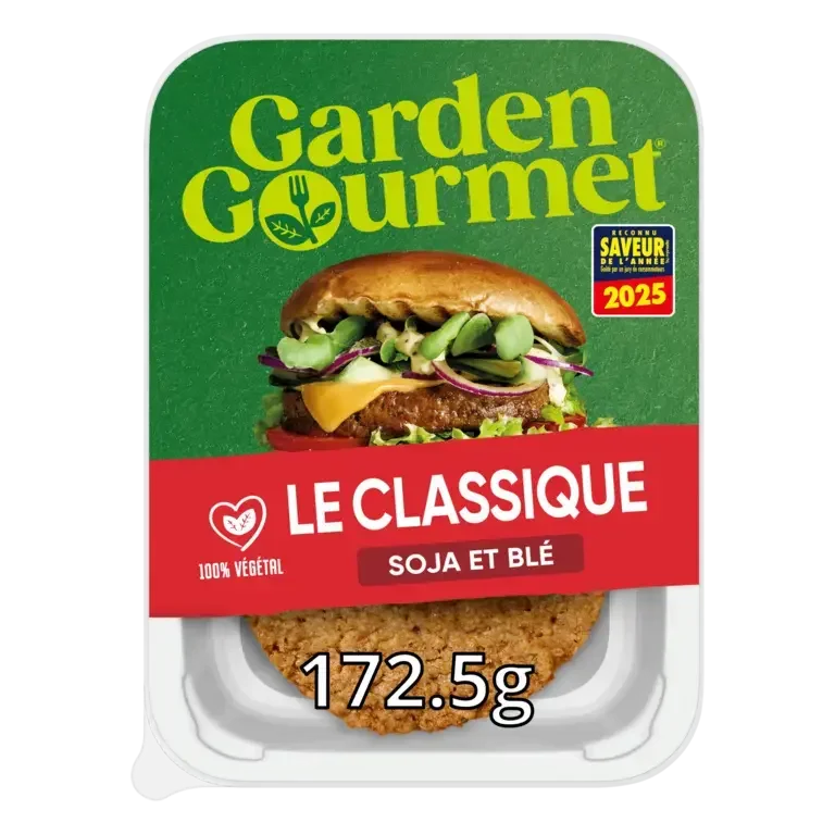GARDEN GOURMET Le Classique Soja et Blé 172.5g