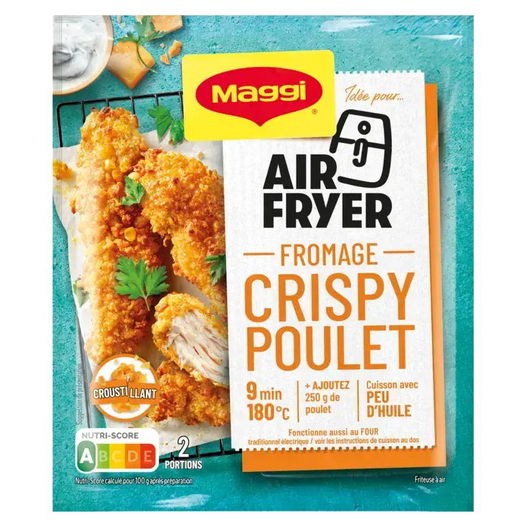 MAGGI Air Fryer Fromage Crispy Poulet 44g