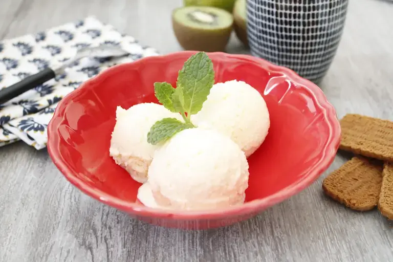 Glace à la noix de coco